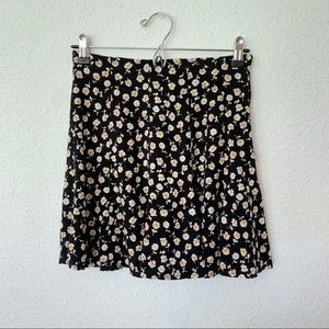 Vintage Rampage Floral Mini Skirt